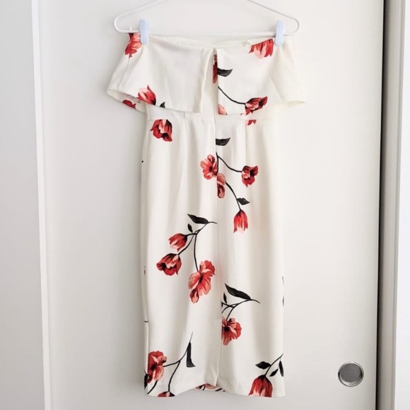 NWT Dynamite ruffle strapless dress - Picture 6 of 9